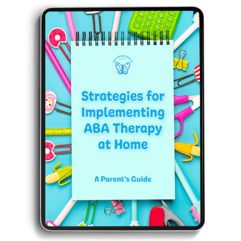 Cover of the Strategies for Implementing ABA Therapy at Home e-book